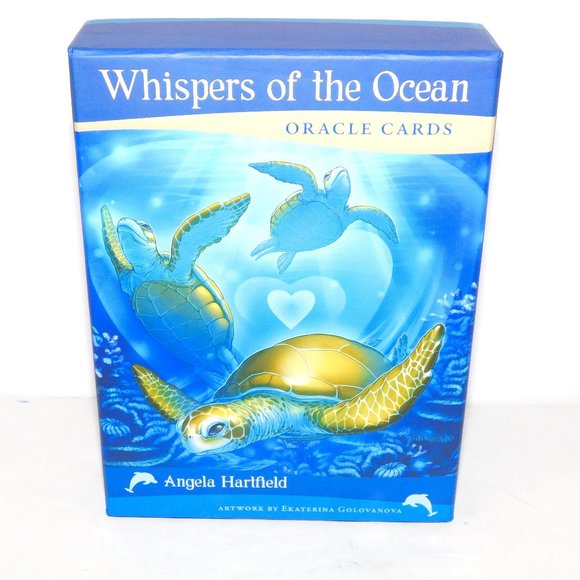 Angela Hartfield Whispers of the Ocean Oracle Cards Tarot  - New - Picture 1 of 7